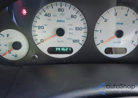 2002 Dodge Grand Caravan Se из США, поврежденный, VIN 1B4GP24342B654093